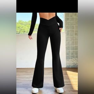 2 pack of SHEIN maternity Flare Leggings